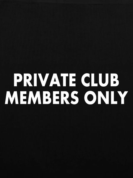 private club members only