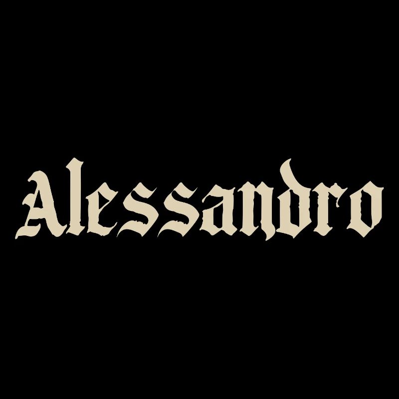 Alessandro Gothic Script