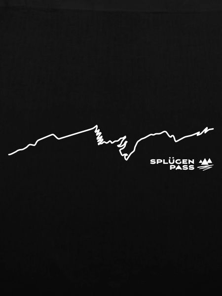 Splügenpass Straßenverlauf