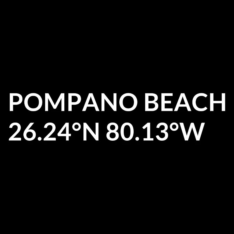 Pompano Beach, Florida, USA Coordinates