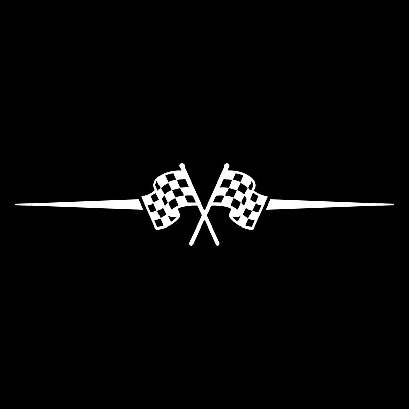 Icône de course de drapeau de course