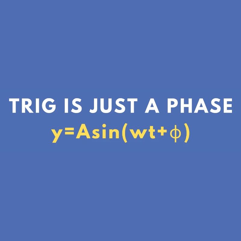 Funny Trigonometry Quote | Math Lovers Gifts