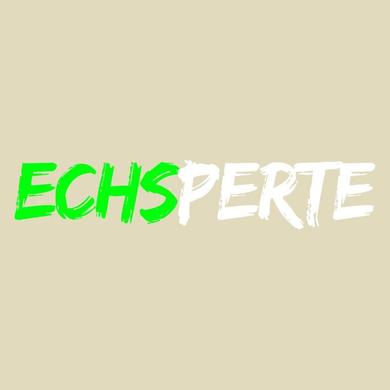 Echsperte - expert, jeu de mots amusant