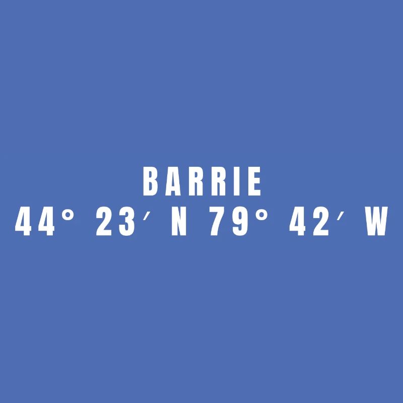 Barrie, Canada Coordinates