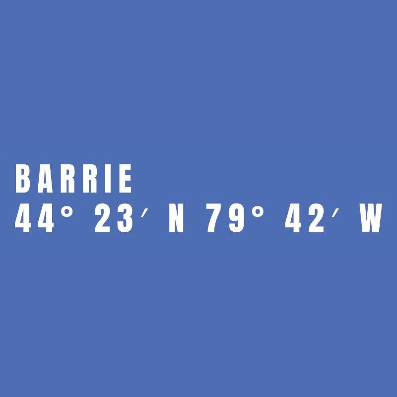 Barrie, Canada Coordinates