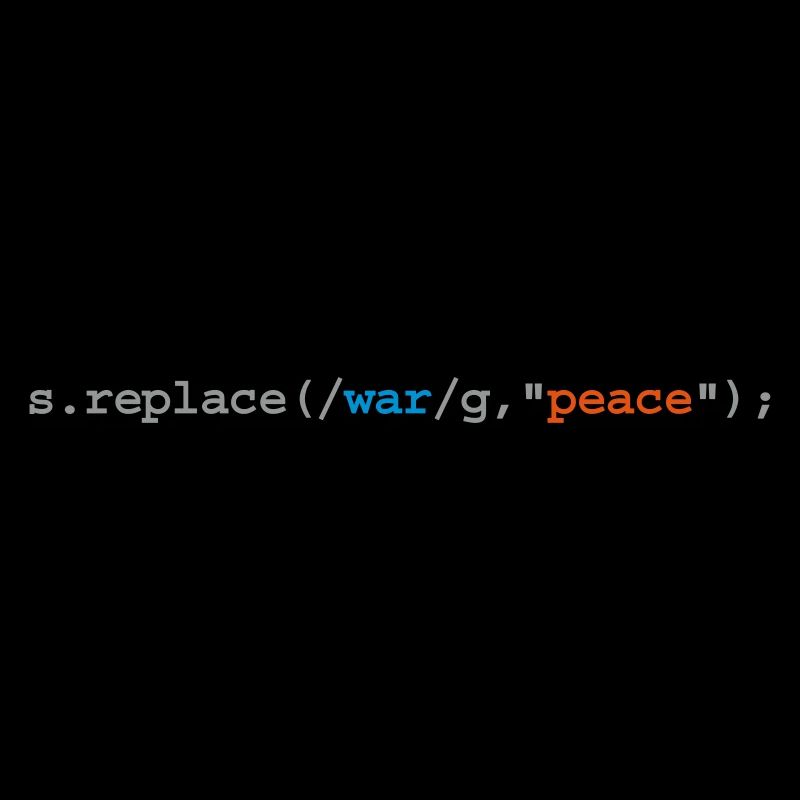 replace war with peace