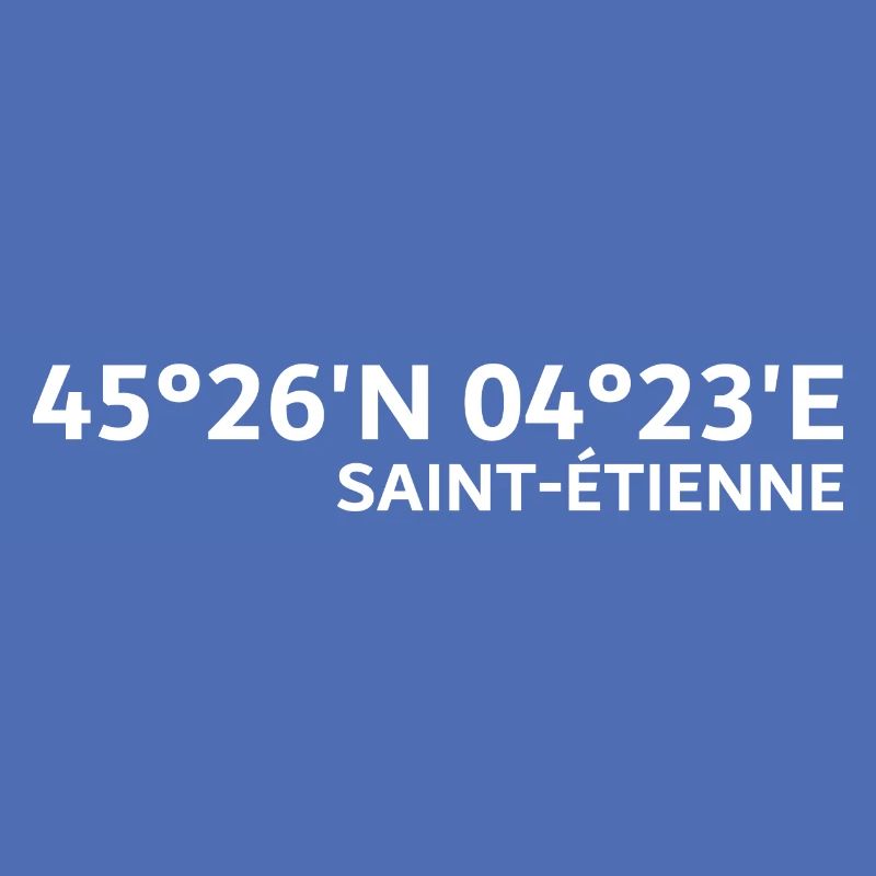 Saint-Étienne Coordinates