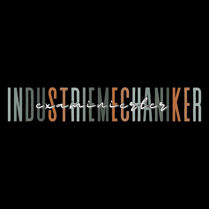 examinierter Industriemechaniker - edles Design