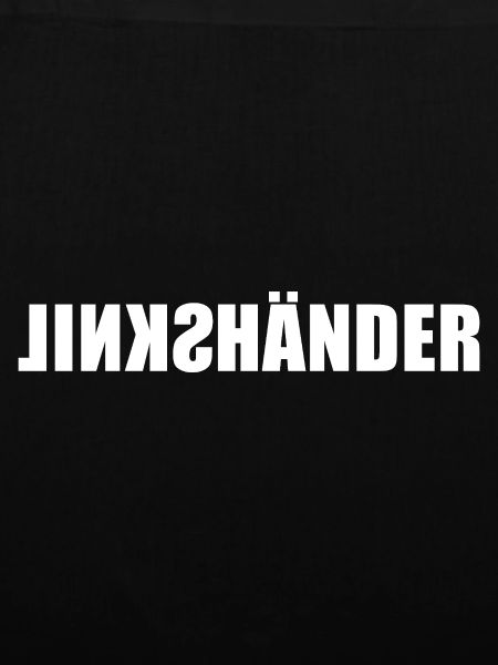 Linkshänder - mit links - Spiegelschrift