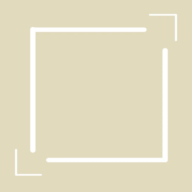 Lines Frame with Corners Decoration Gift