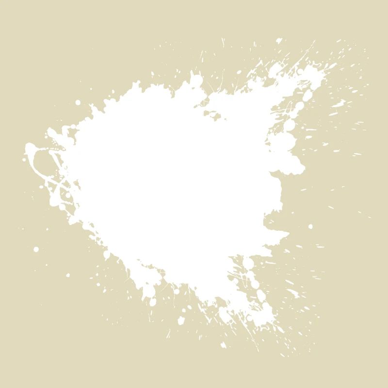 Großer Schwarzer Farbfleck
