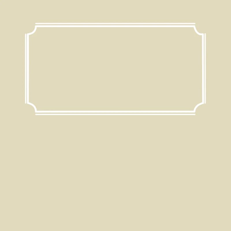 Angular frame in white basic text