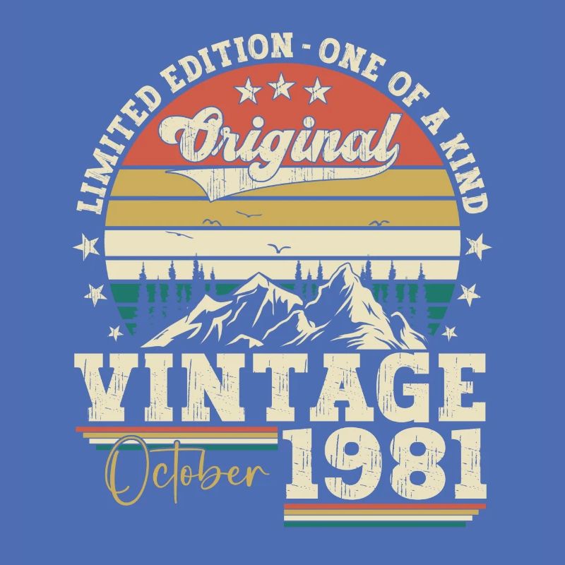 Original October 1981 41st Birthday Gift Cool