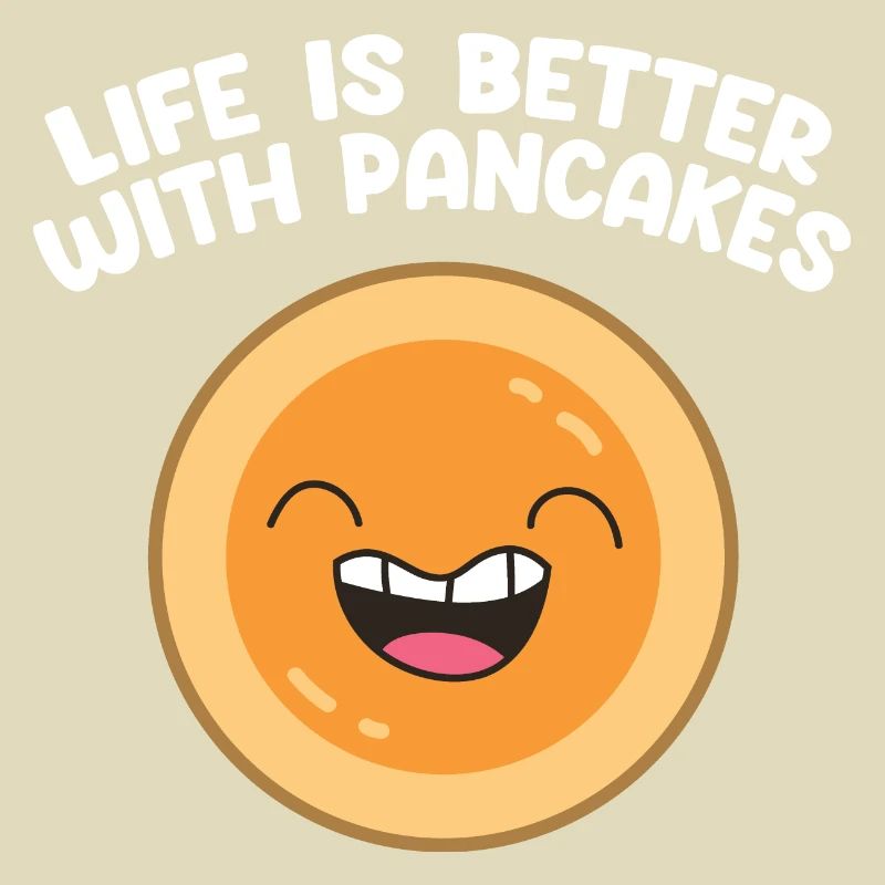 Funny Pancakes Brunch Breakfast Pancake Maker