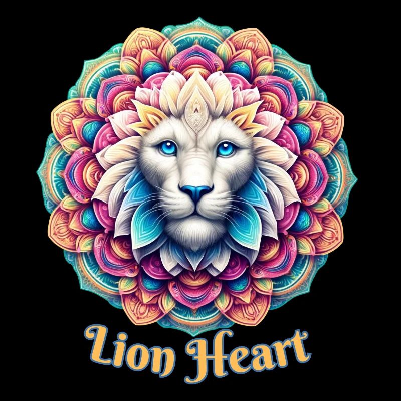 Löwe Mandala