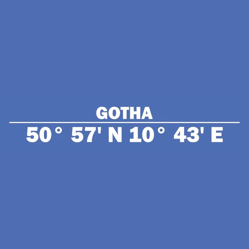 Coordonnées de Gotha