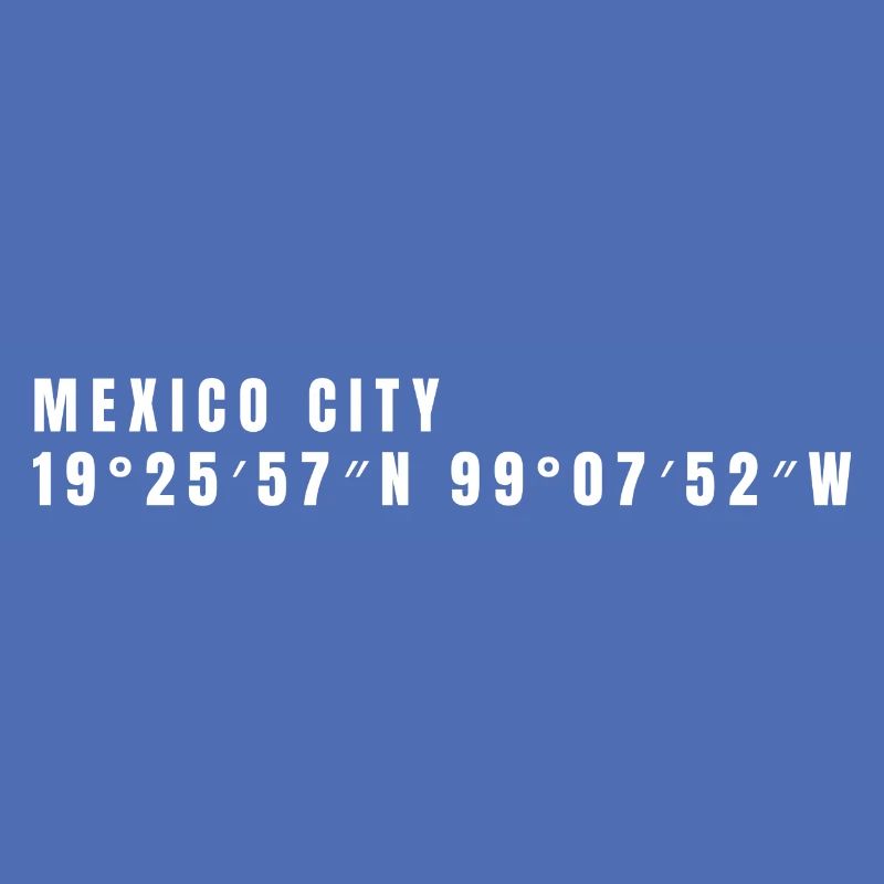 Mexico City Mexico Coordinates
