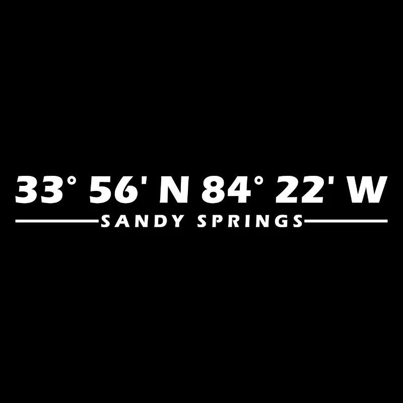 Sandy Springs Coordinates