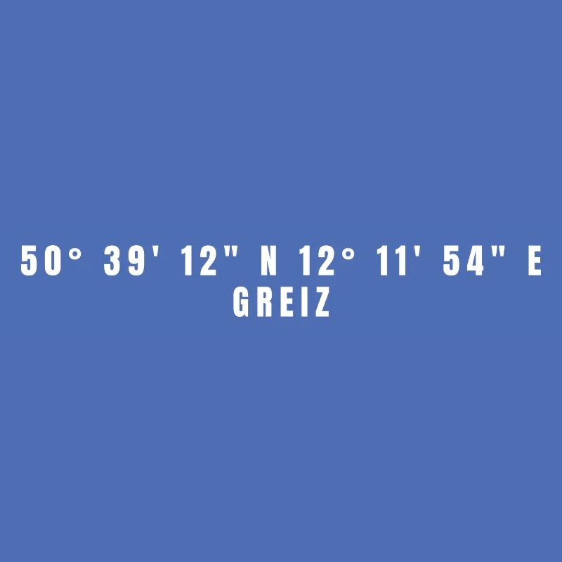Greiz, Thuringia Coordinates
