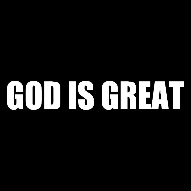 god is great