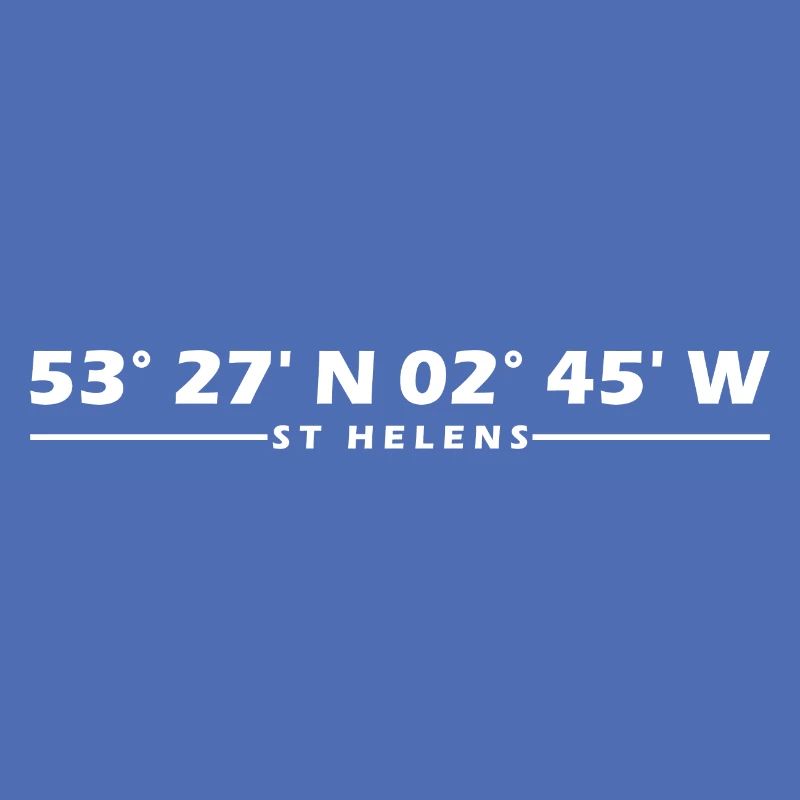 St Helens coordinates