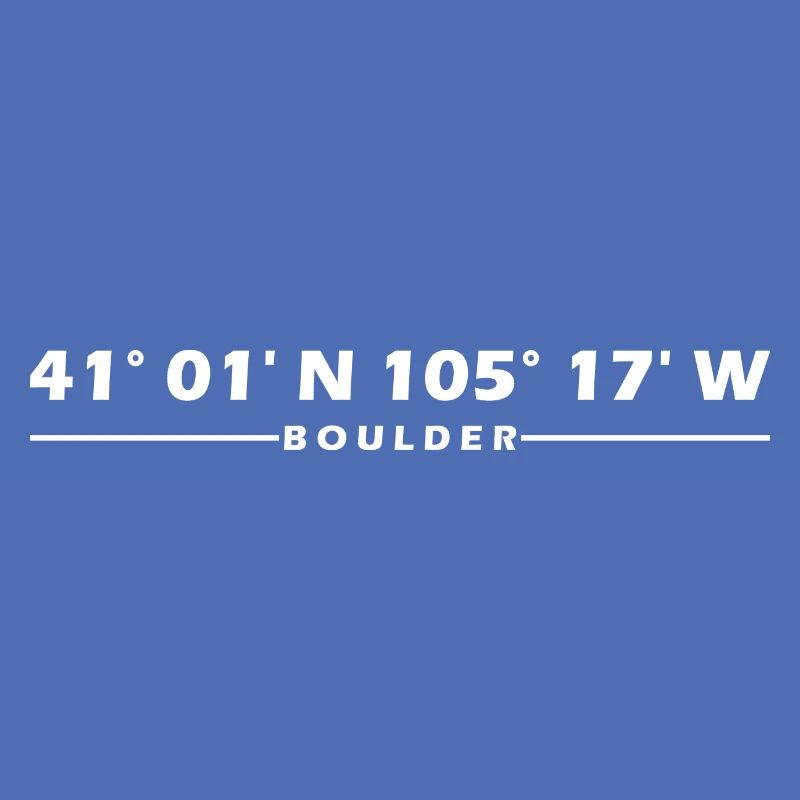 Boulder Coordinates