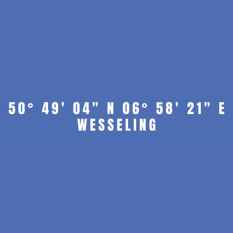 Wesseling North Rhine-Westphalia Coordinates