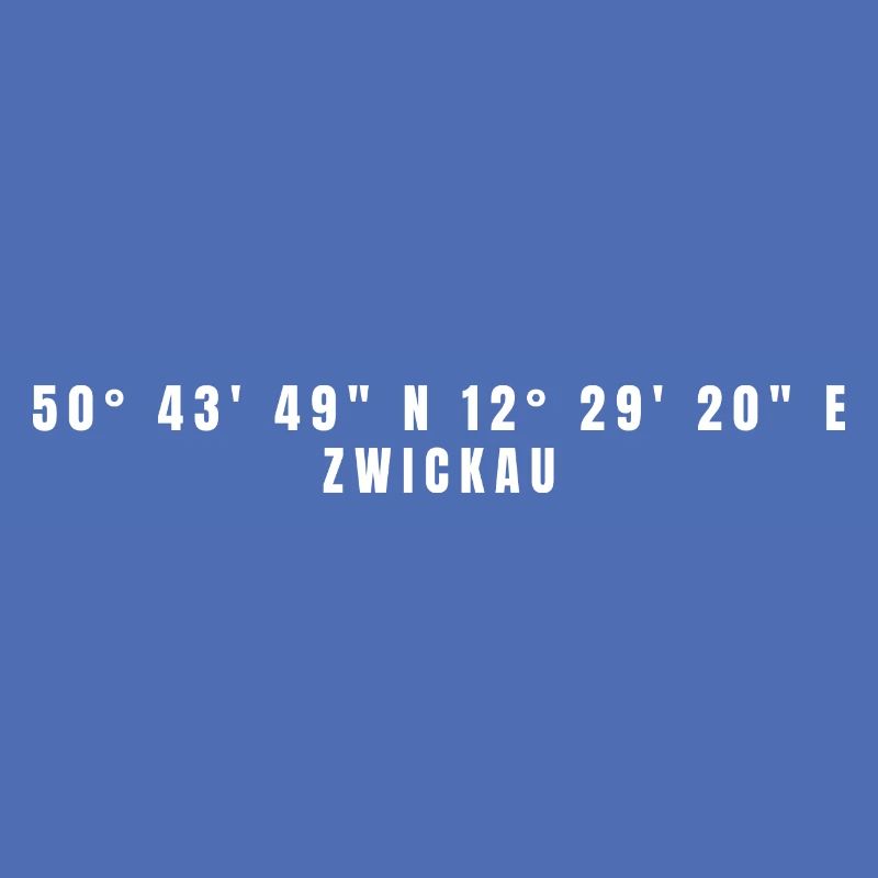 Zwickau Saxony Coordinates