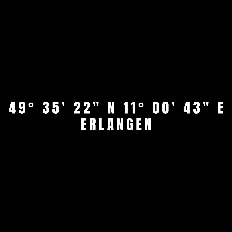 Erlangen Bavaria Coordinates