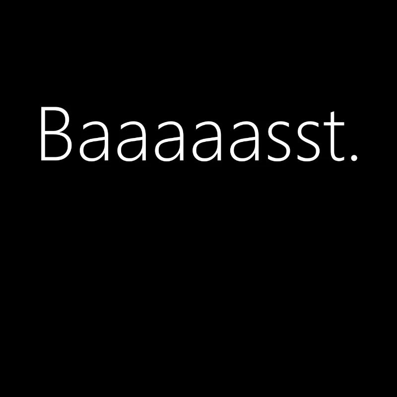 Baaaaasst. (weiss) / basst.
