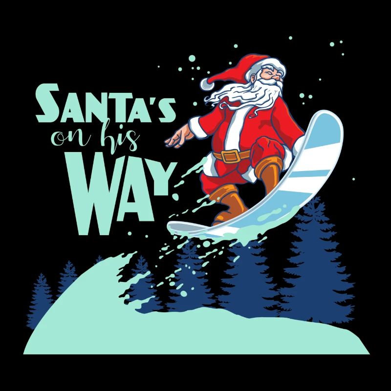 SANTAS ON HIS WAY