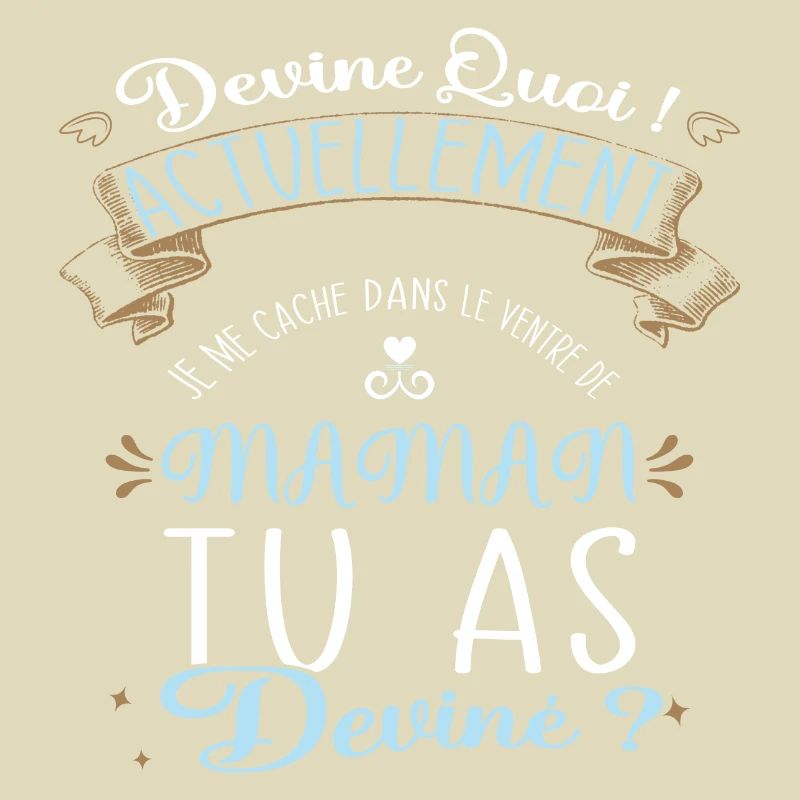 Devine quoi ! Je me cache dans le ventre de Maman