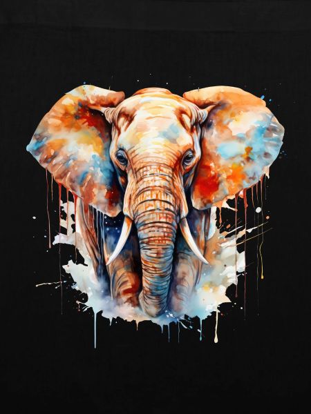 Elefant wasserfarben