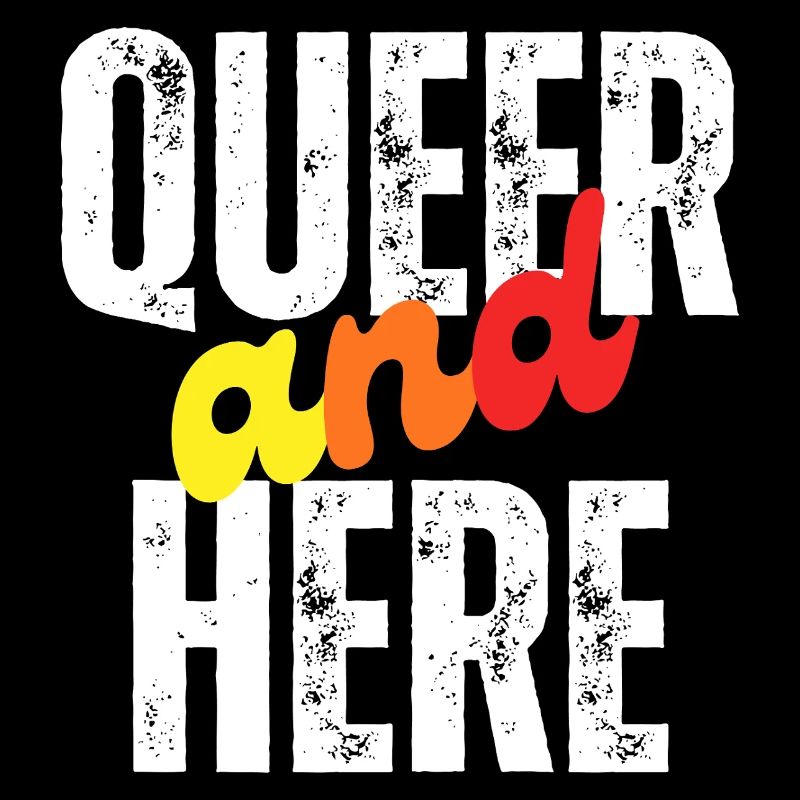 Conception typographique audacieuse, queer et fière