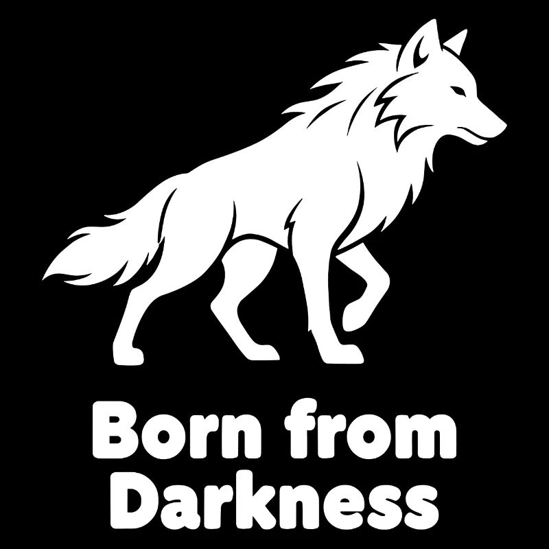 Born from Darkness Wolf