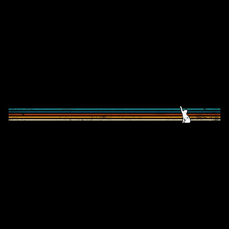 Silhouette de lapin rayé