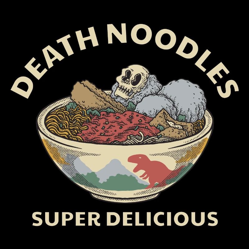 Nudeln des Todes Fleischbällchen