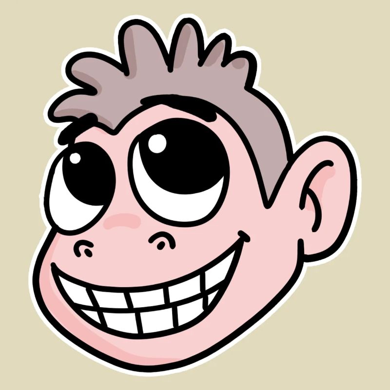 Funny Monkey Head