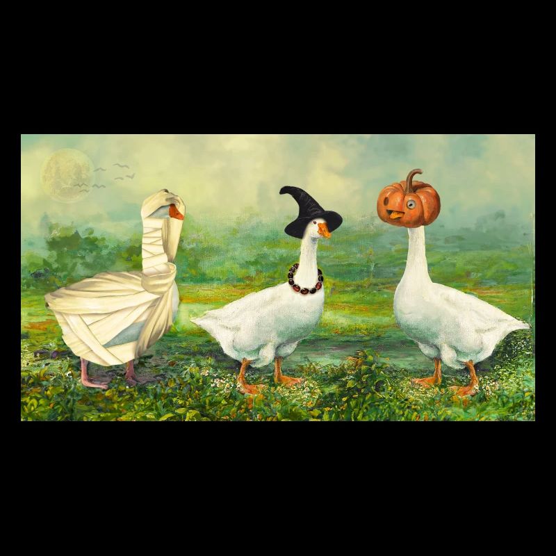 Halloween Gänse