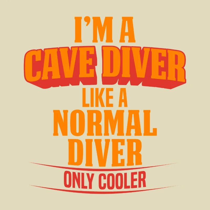 CAVE DIVER COOLER THAN NORMAL DIVER