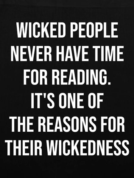 Wicked Readers Zitat-Tee