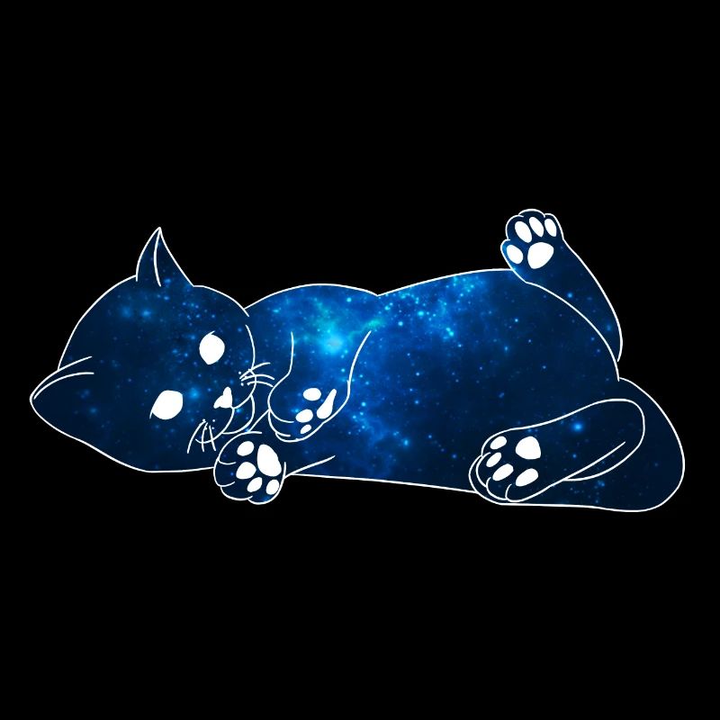 Galaxy Cat [Blue]