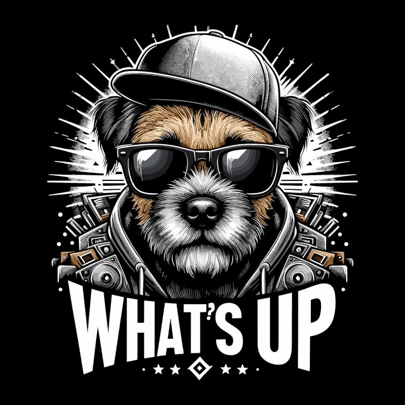 Border Terrier What’s Up Cappy Gift
