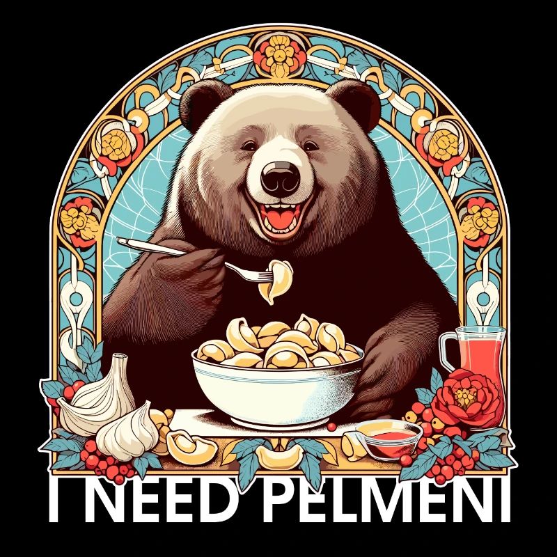 I Need Pelmeni Bear Gift