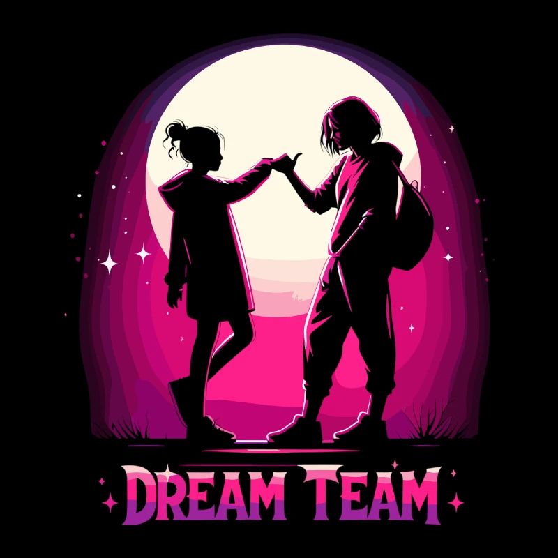 Mutter und Tochter cooles Traumteam Team Geschenk