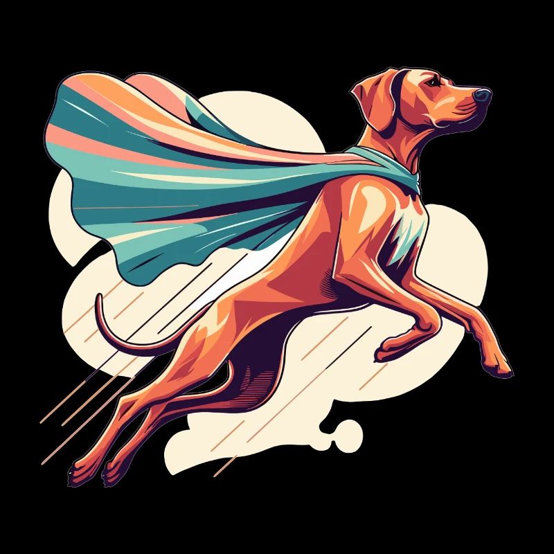 Super chien Rhodesian Ridgeback RR Ridgie cadeau