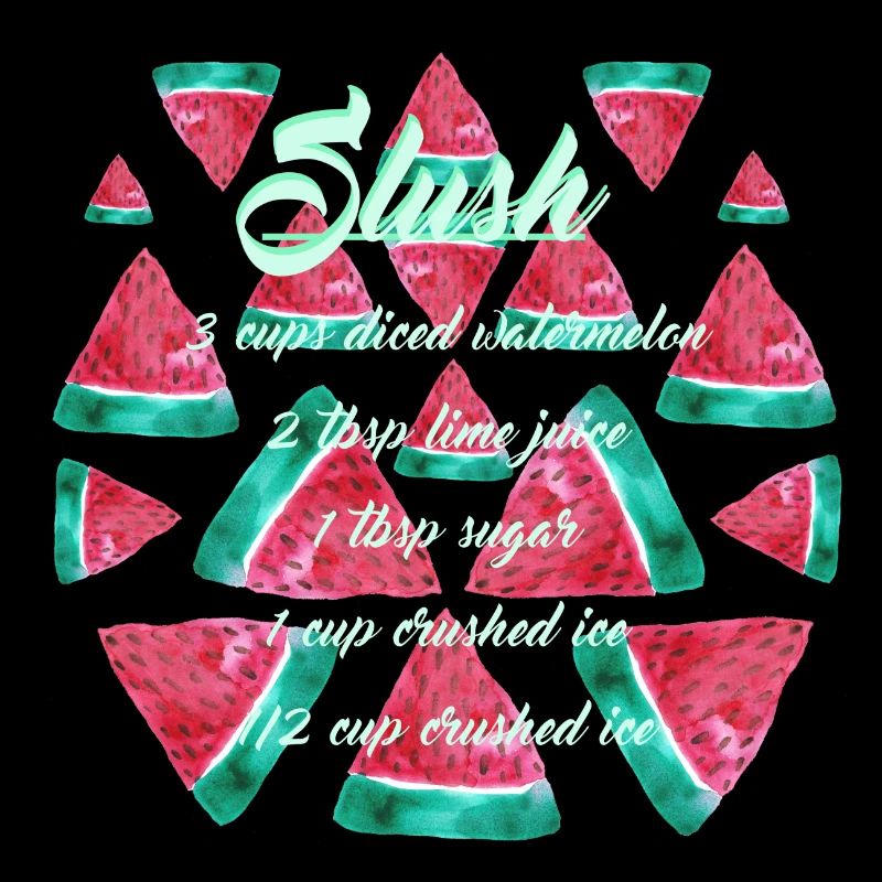 melon d'eau Slush