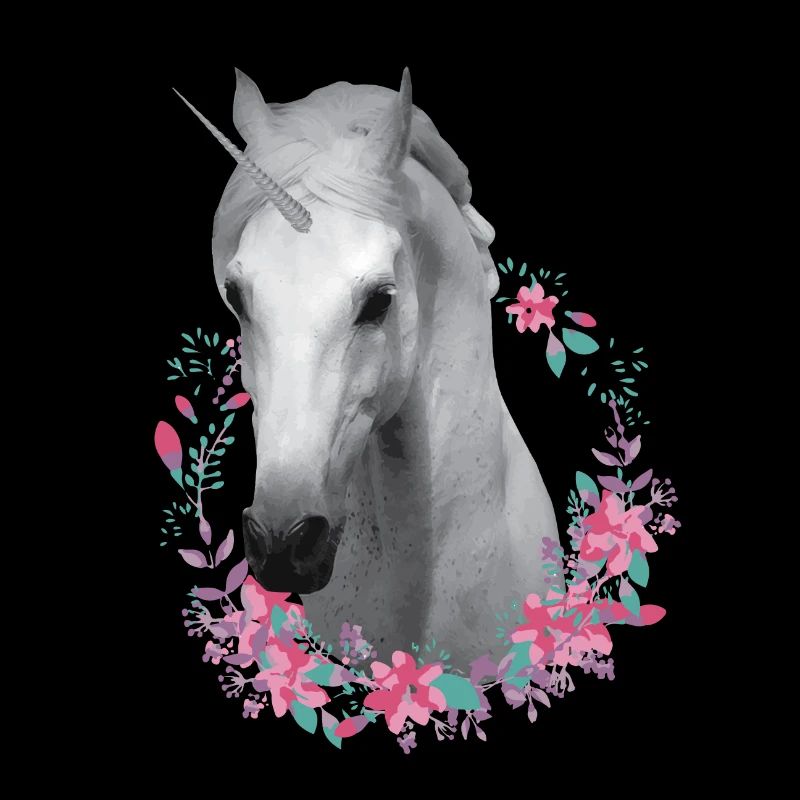 Pferd Einhorn Geschenk Blumen Kinder Tier Tochter
