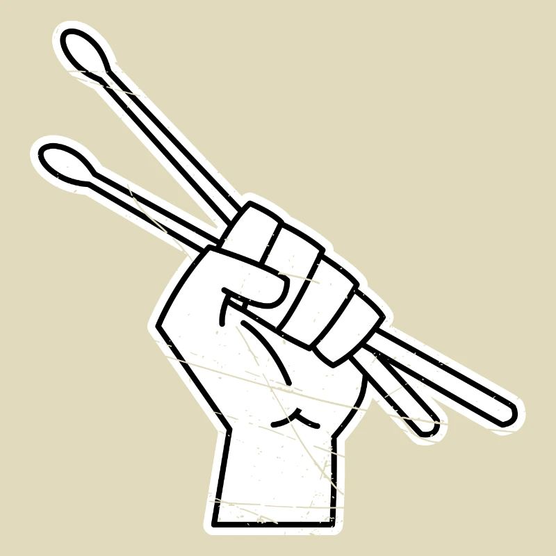 Drumsticks Drummer Drums Gift Band