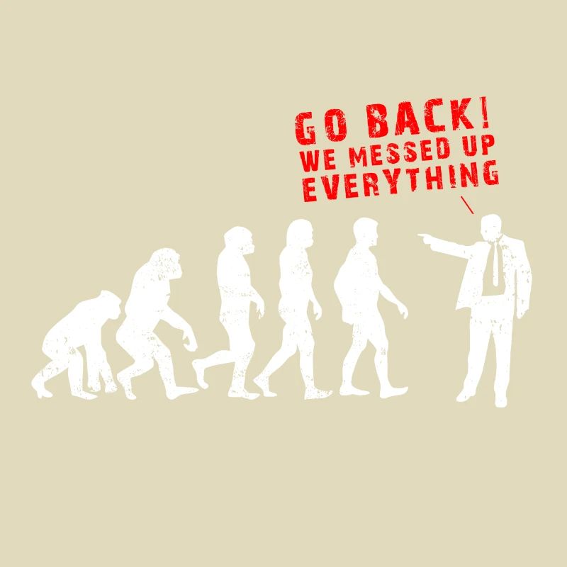 Evolution of Messed Up Evolution